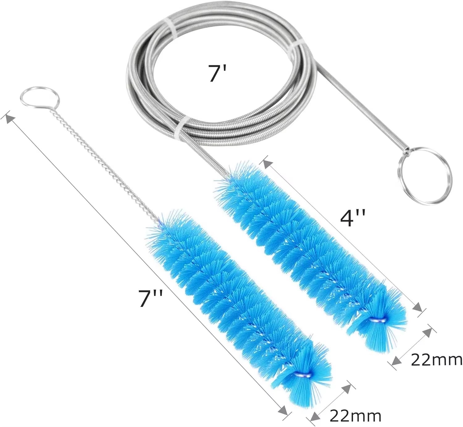 フレキシブルCPAPチューブ洗浄ブラシ、CPAPホース、シン - Aquael Filter Fzn のレビューと価格
