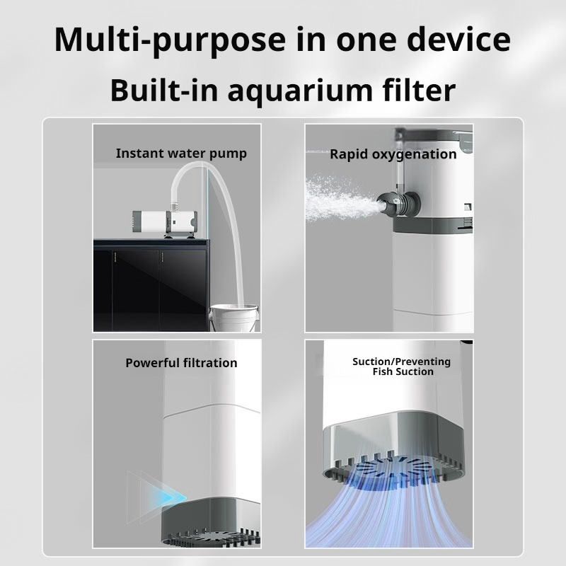 水槽フィルターポンプ、水槽、水中ポンプ、静音、エアポンプ、エ - Aquael Filter Fzn のレビューと価格