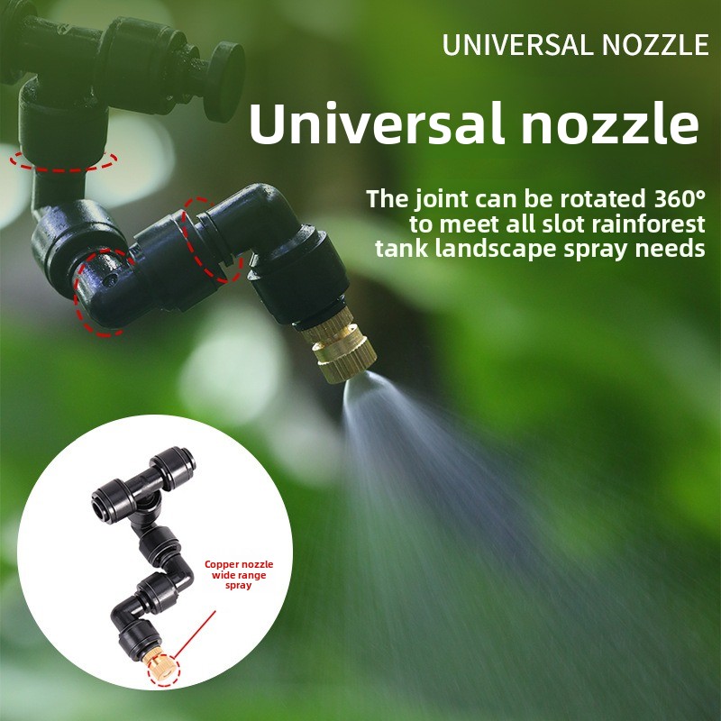 熱帯雨林風のミニテラリウム用、二重ノズル式の加湿スプレー。ト - Misting Nozzle Reptile のレビューと価格